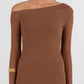 Atoir Dress - Caramel