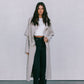 Sarah Trench Coat - Stone Grey