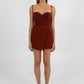 Pip Bodysuit - Chocolate Brown Mesh