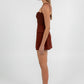 Pip Bodysuit - Chocolate Brown Mesh