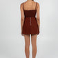 Pip Bodysuit - Chocolate Brown Mesh