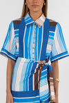 COMING SOON - Ioannina Mini Skirt - Paros Stripe