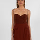 Pip Bodysuit - Chocolate Brown Mesh