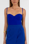 Azrah Mini Skirt - Cobalt Blue