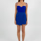 Azrah Mini Skirt - Cobalt Blue