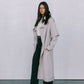 Sarah Trench Coat - Stone Grey