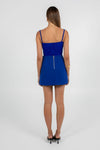 Azrah Mini Skirt - Cobalt Blue