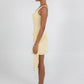 Neva Mini Dress - Lemon