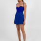 Azrah Mini Skirt - Cobalt Blue