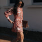 Jolanda Mini Dress - Fleur Print