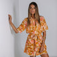 Bello Mini Dress - Hinterbloom Print