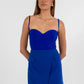 Azrah Mini Skirt - Cobalt Blue