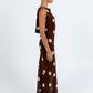 Saige Maxi Dress - Chocolate/ Mocha Polka Dot