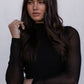Dakitah Long-sleeve Top - Black Mesh
