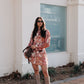 Jolanda Mini Dress - Fleur Print