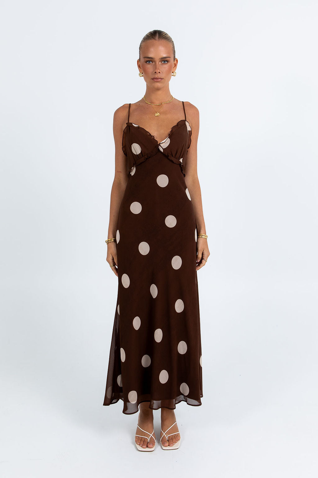 Isabelle Maxi Dress Polka Dot