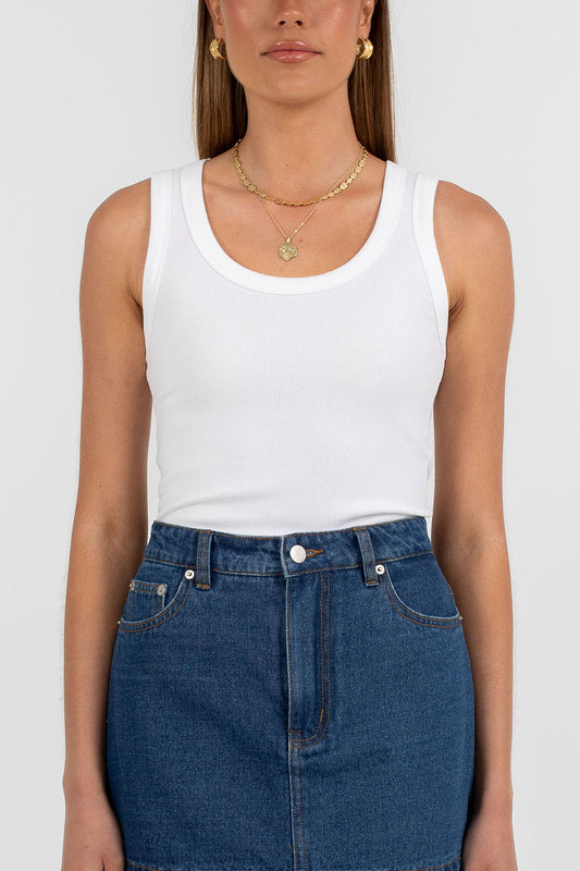 Lucy Denim Skort - Classic Blue