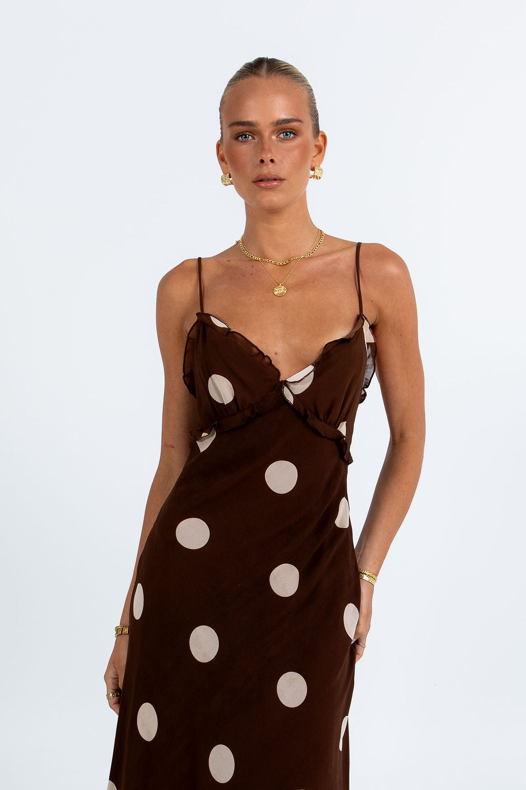 Isabelle Maxi Dress Polka Dot