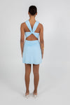 Flossie Mini Dress - Baby Blue