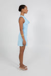 Flossie Mini Dress - Baby Blue