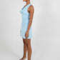 Flossie Mini Dress - Baby Blue