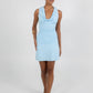 Flossie Mini Dress - Baby Blue