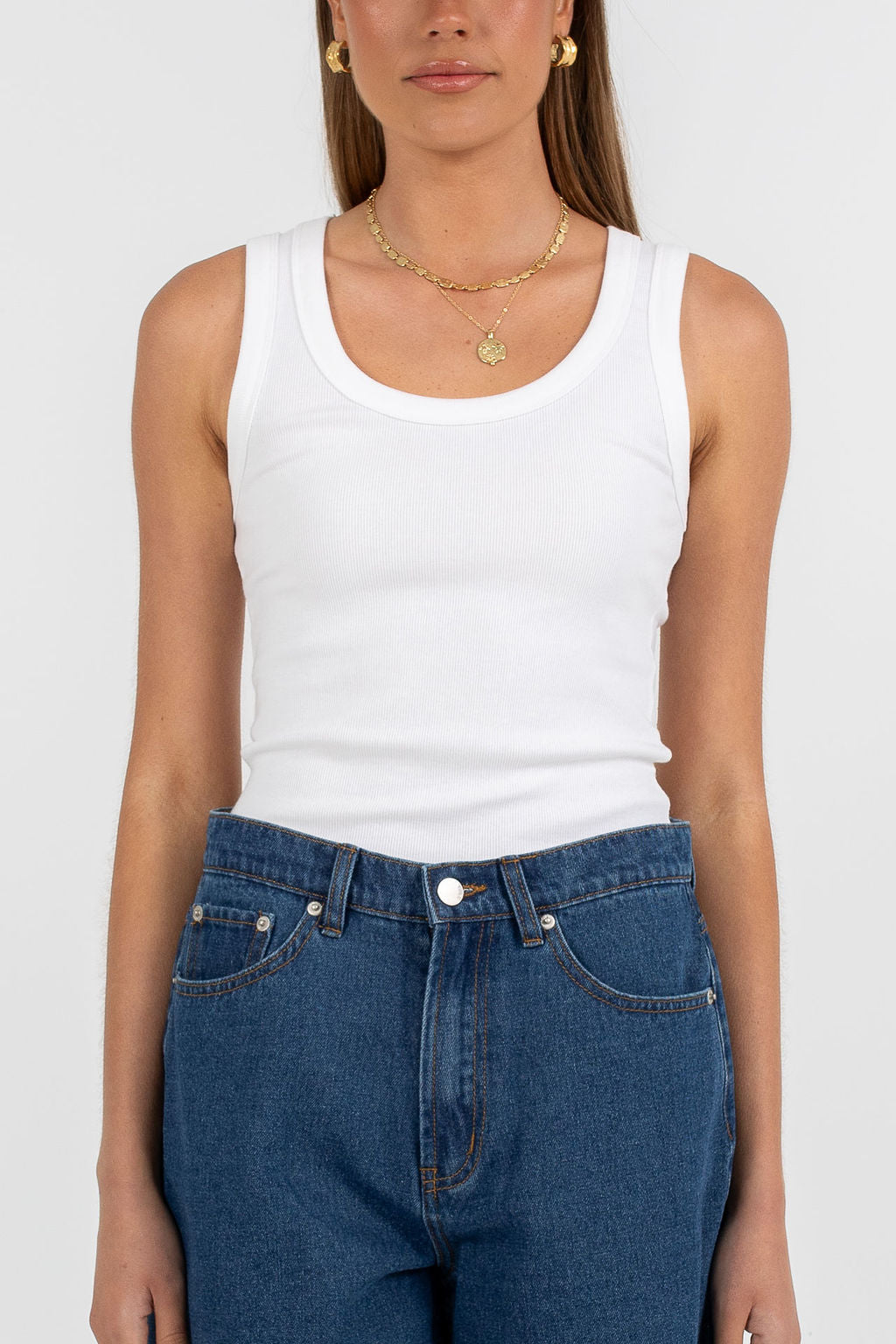 Evie Denim Short Classic Blue