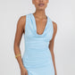 Flossie Mini Dress - Baby Blue