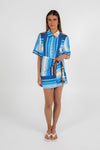 COMING SOON - Ioannina Mini Skirt - Paros Stripe