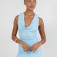 Flossie Mini Dress - Baby Blue