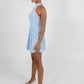 Xena Mini Dress - Baby Blue