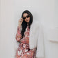 Delilah Faux Fur Jacket - Cream