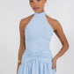 Xena Mini Dress - Baby Blue