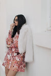 Delilah Faux Fur Jacket - Cream