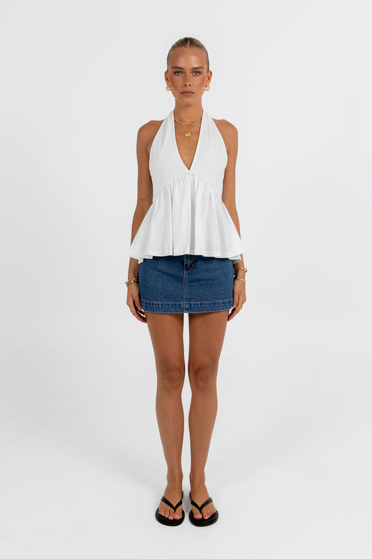 Uzuri Top - White