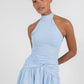 Xena Mini Dress - Baby Blue