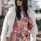 Delilah Faux Fur Jacket - Cream