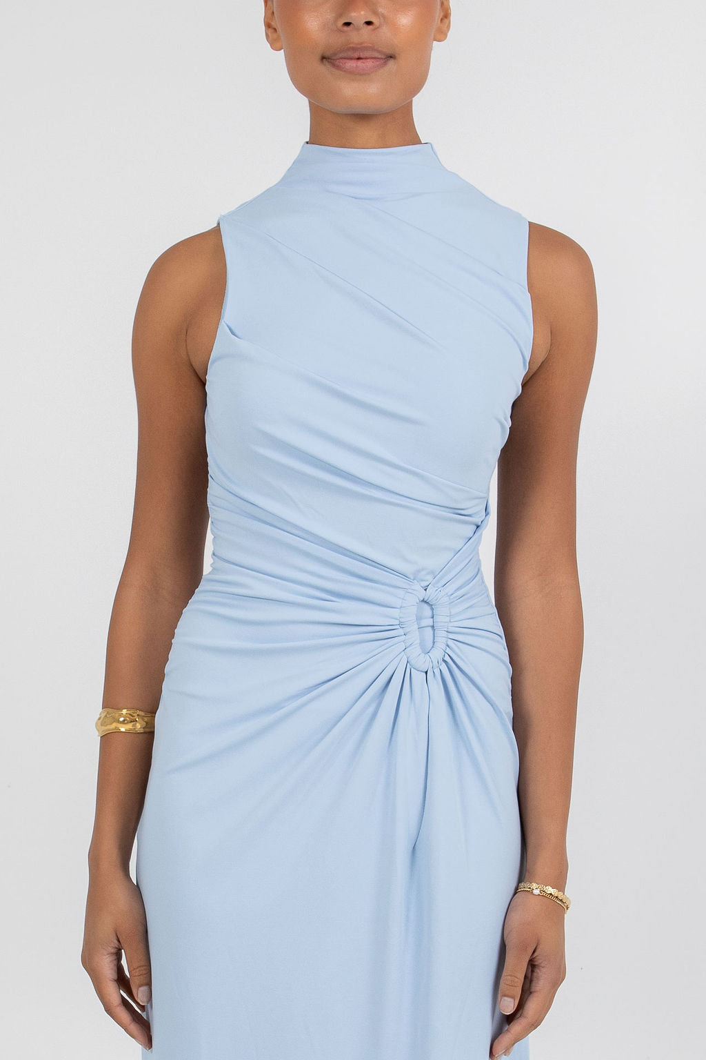 Ulla Maxi Dress Baby Blue