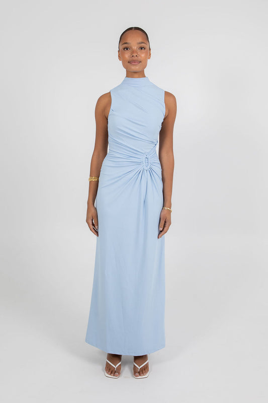 Ulla Maxi Dress - Baby Blue