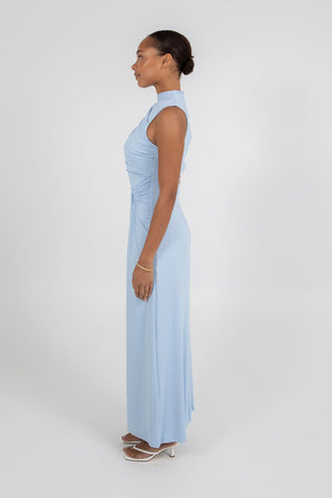 Ulla Maxi Dress - Baby Blue