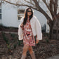 Delilah Faux Fur Jacket - Cream