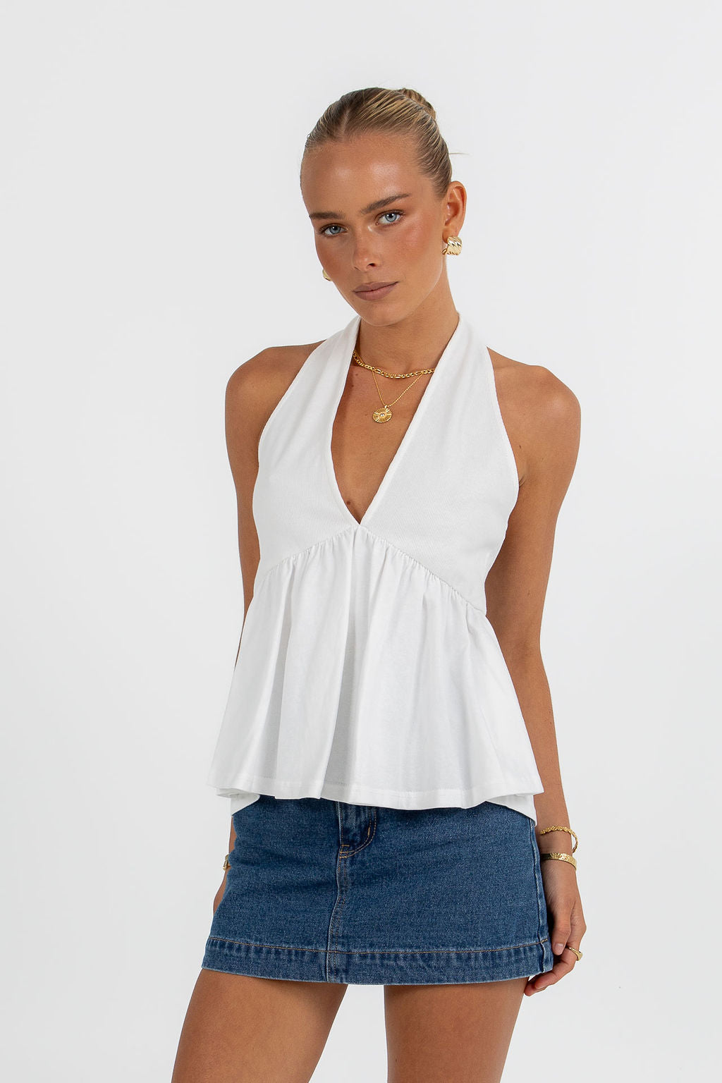 Uzuri Top White