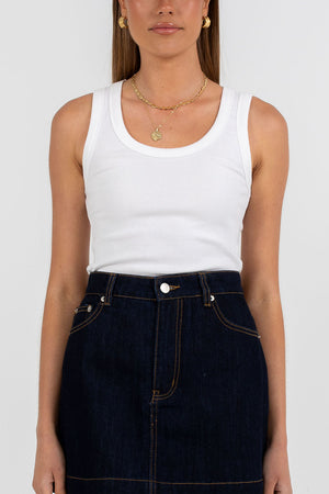 Lucy Denim Skort - Indigo