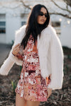 Delilah Faux Fur Jacket - Cream