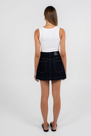 Lucy Denim Skort - Indigo