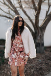 Delilah Faux Fur Jacket - Cream