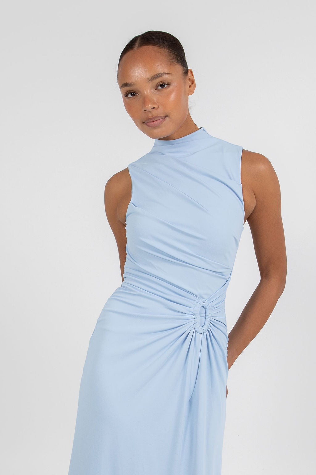 Ulla Maxi Dress Baby Blue