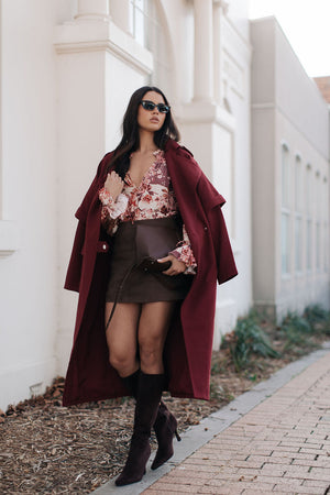 Undina Blouse - Fleur Print