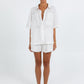 Santal Linen Shirt - White