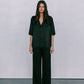 Francesca Shirt - Black Satin